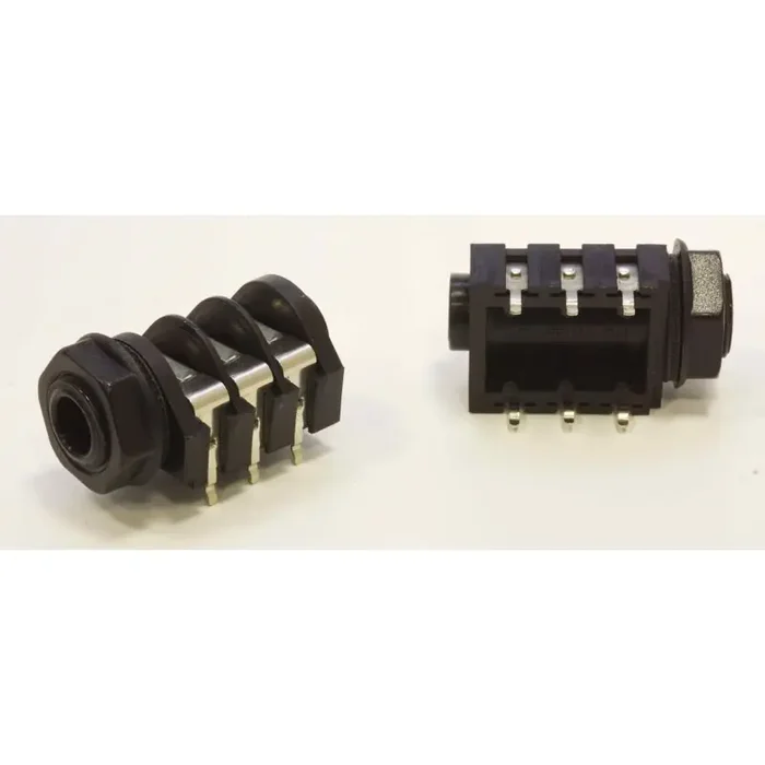 1/4″Phone Jack Jack, plastic, stereo, shorting CL