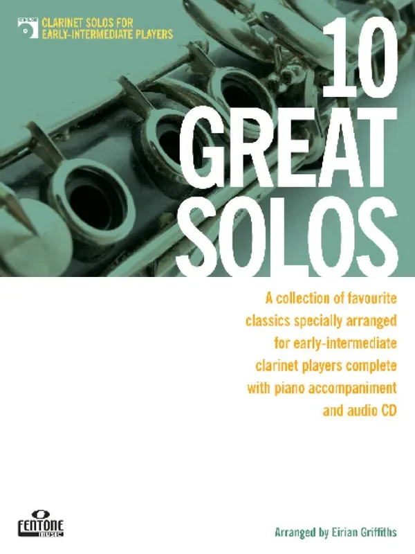 10 Great Solos – Clarinet (Arr. Eirian Griffiths) Klarinette mit Begleitung