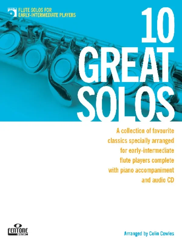 10 Great Solos – Flute (Arr. Colin Cowles) Flöte mit Begleitung