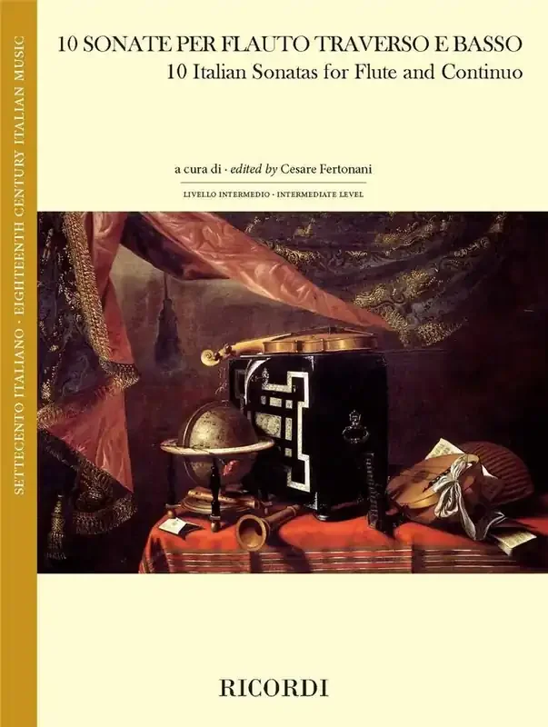 10 Sonate per flauto traverso e basso Flöte mit Begleitung