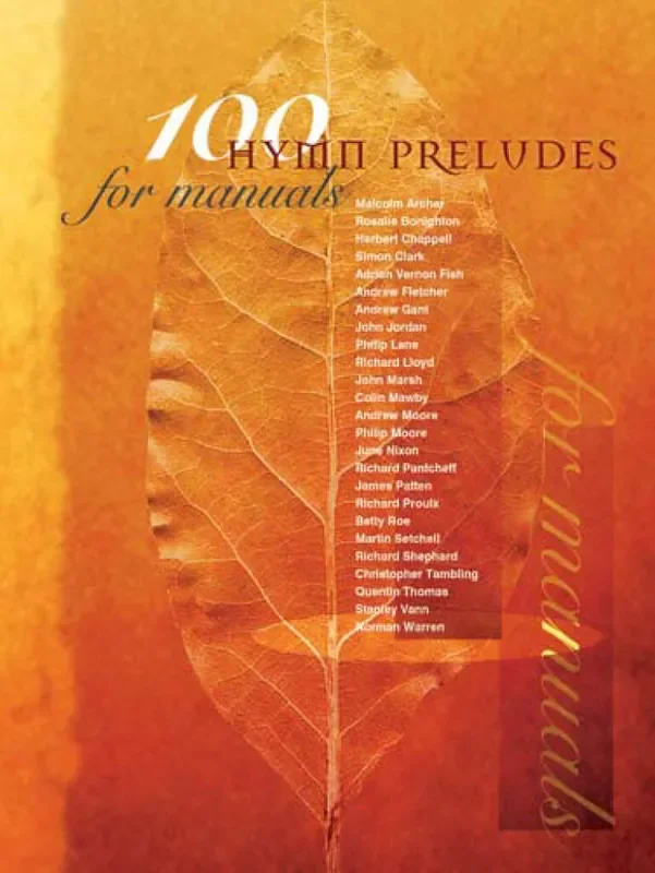 100 Hymn Preludes for Manuals Orgel