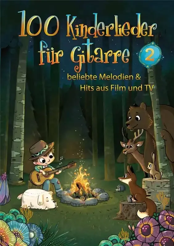 100 Kinderlieder für Gitarre 2 Gitarre Solo