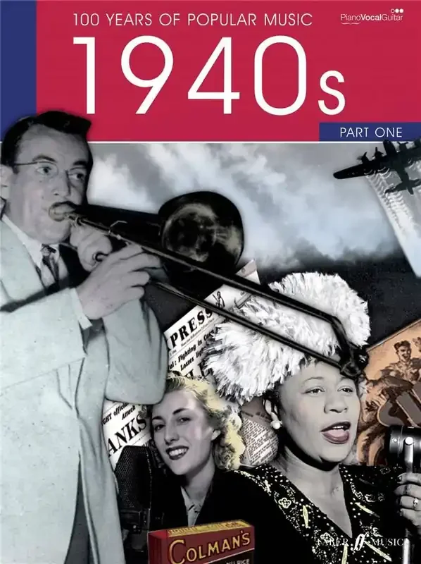 100 Years of Popular Music 40s Vol.1 Klavier, Gesang, Gitarre (Songbooks)