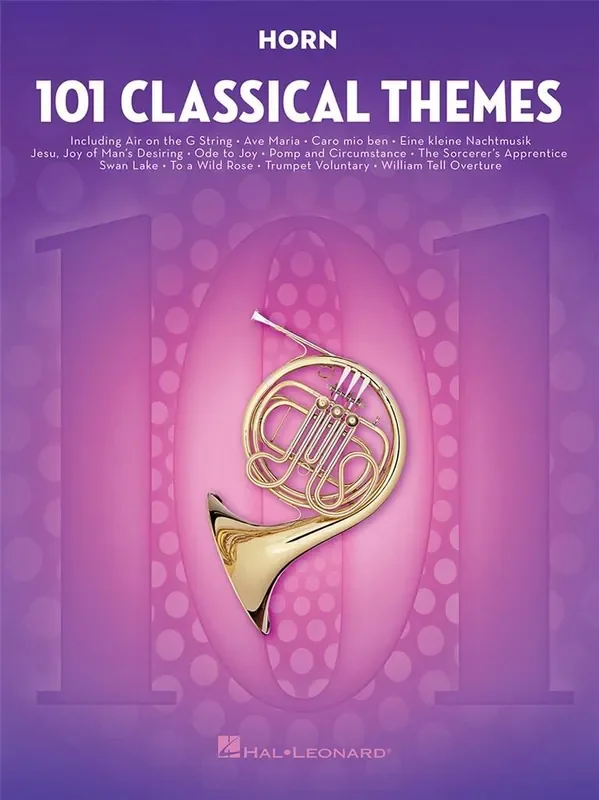 101 Classical Themes for Horn Horn Solo