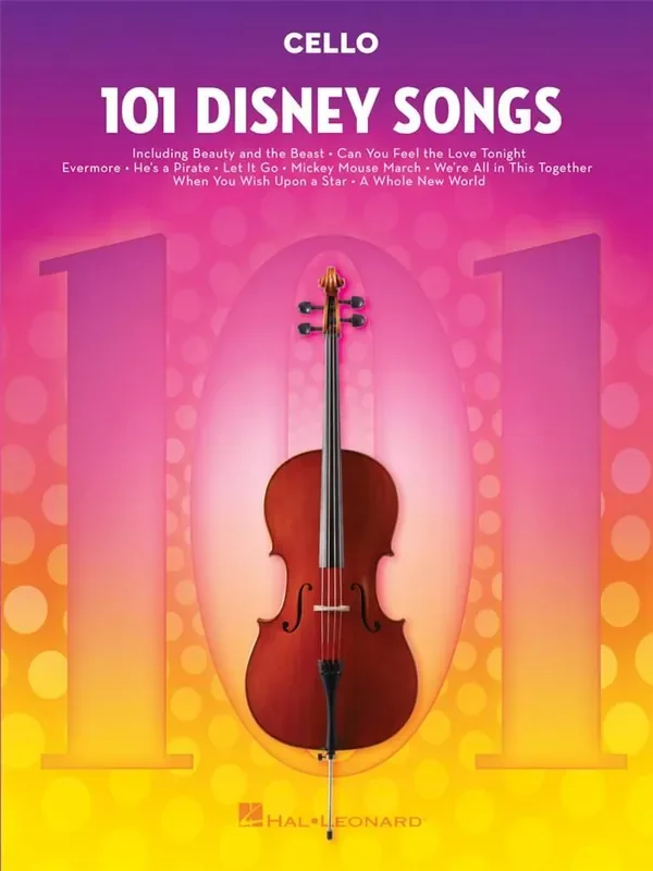101 Disney Songs Cello Solo