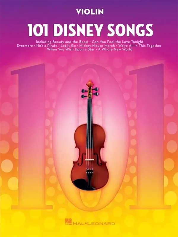 101 Disney Songs Violine Solo
