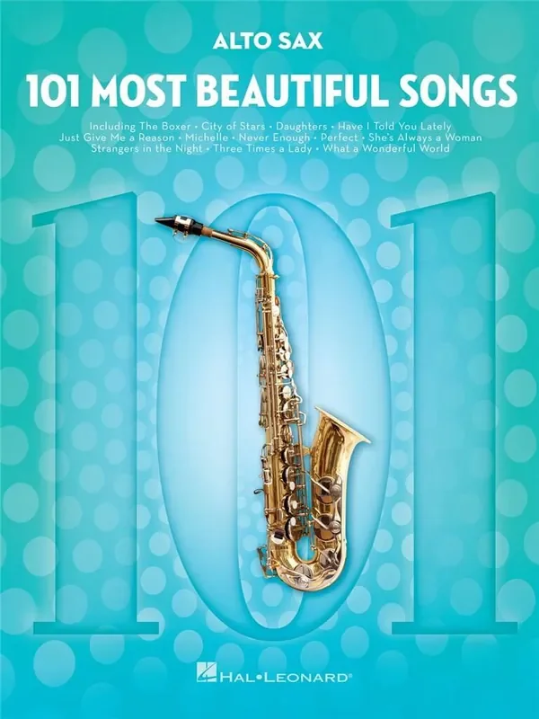 101 Most Beautiful Songs Altsaxophon