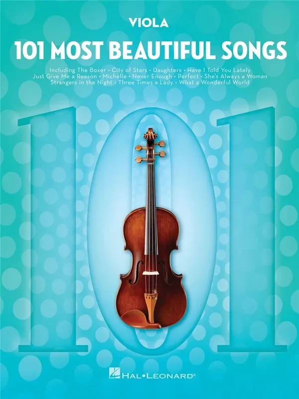 101 Most Beautiful Songs Viola Solo