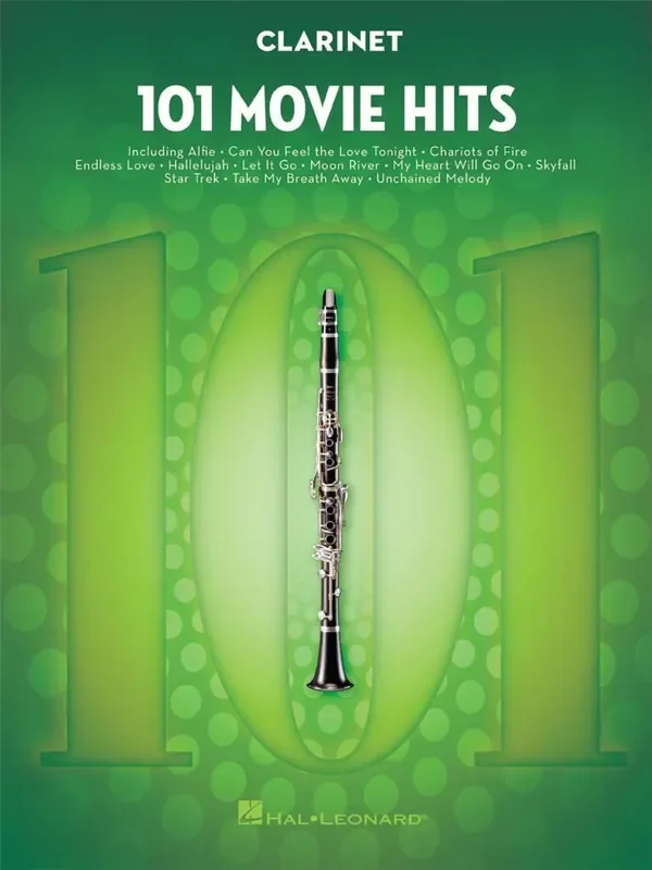 101 Movie Hits for Clarinet Klarinette Solo