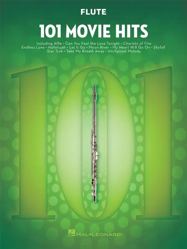 101 Movie Hits for Flute Flöte Solo