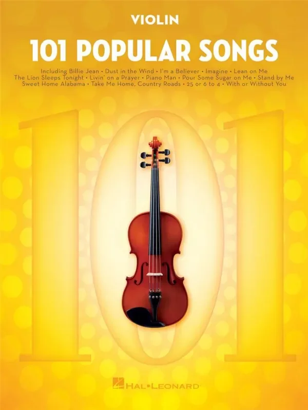 101 Popular Songs Violine Solo