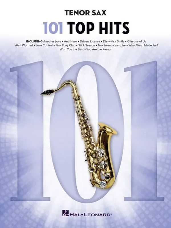 101 Top Hits for Tenor Sax Tenorsaxophon