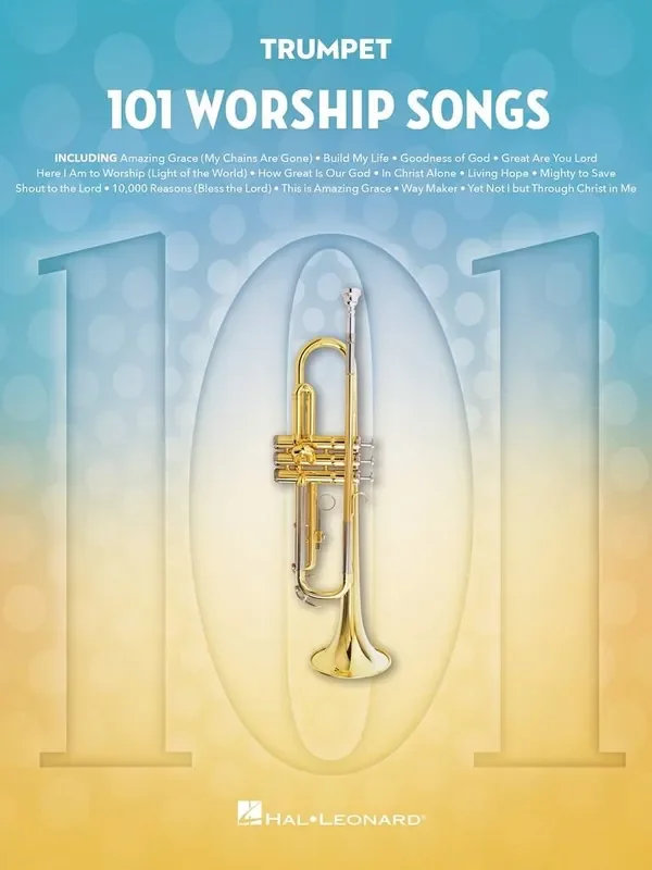101 Worship Songs for Trumpet Trompete Solo