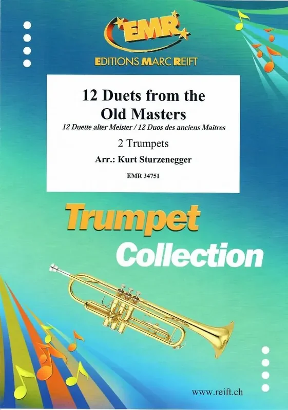 12 Duets from The Old Masters (Arr. Kurt Sturzenegger) Trompete Duett