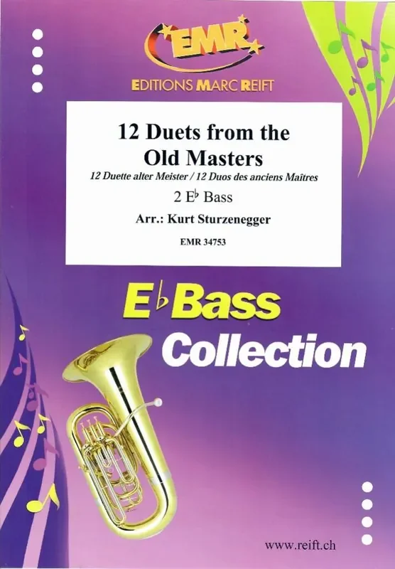 12 Duets from The Old Masters (Arr. Kurt Sturzenegger) Tuba Duett