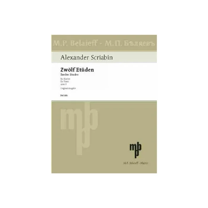 12 Etüden op.8