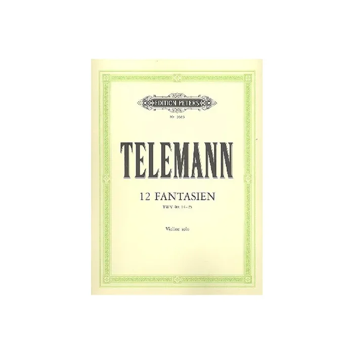 12 Fantasien TWV40 14-25