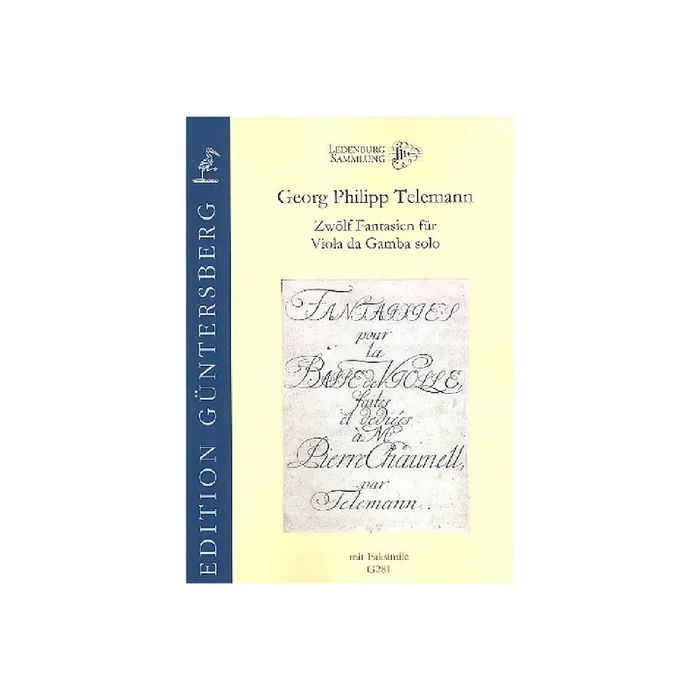 12 Fantasien TWV40,26-37