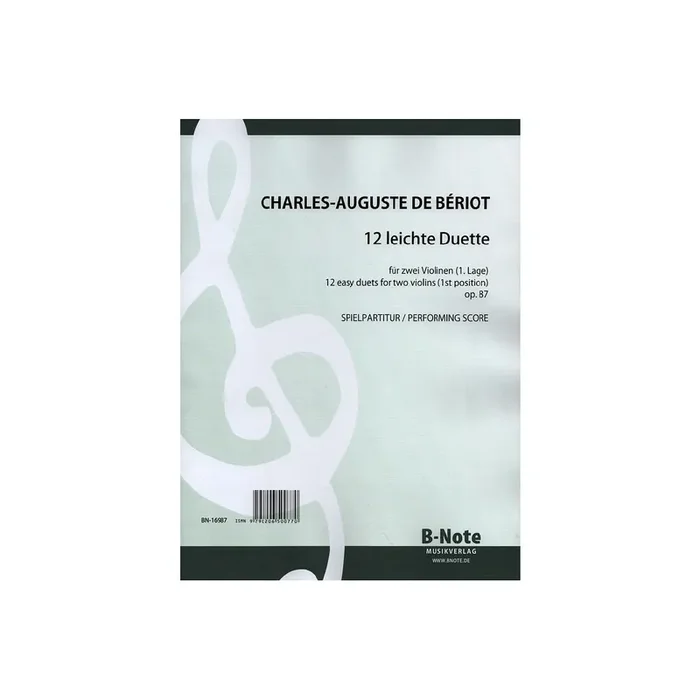 12 leichte Duette op.87