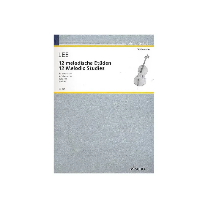 12 melodische Etüden op.113
