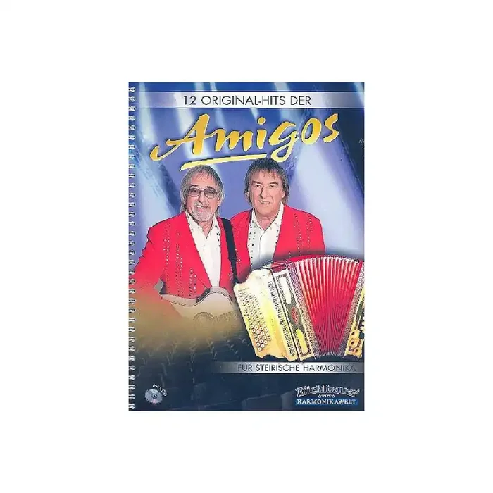 12 Original-Hits der Amigos (+CD) für