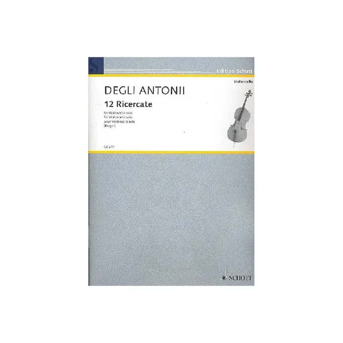 12 Ricercate für Violoncello