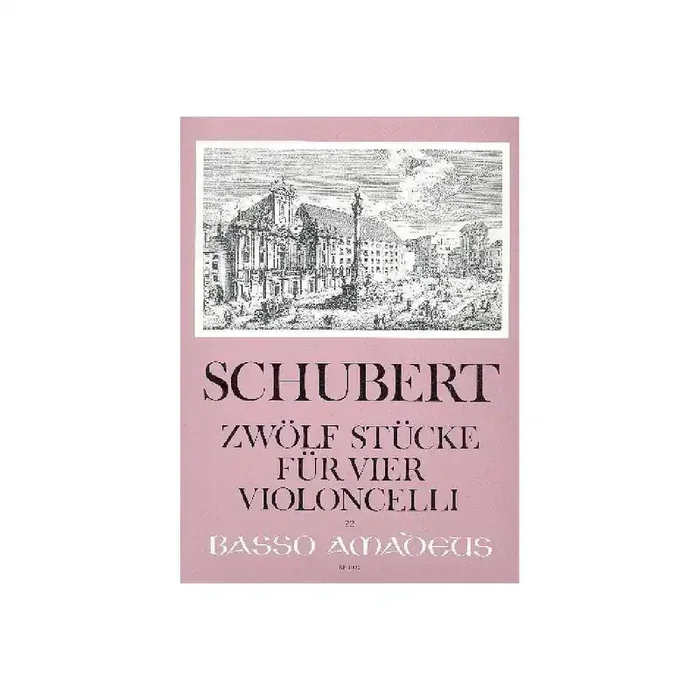 12 Stücke für 4 Violoncelli