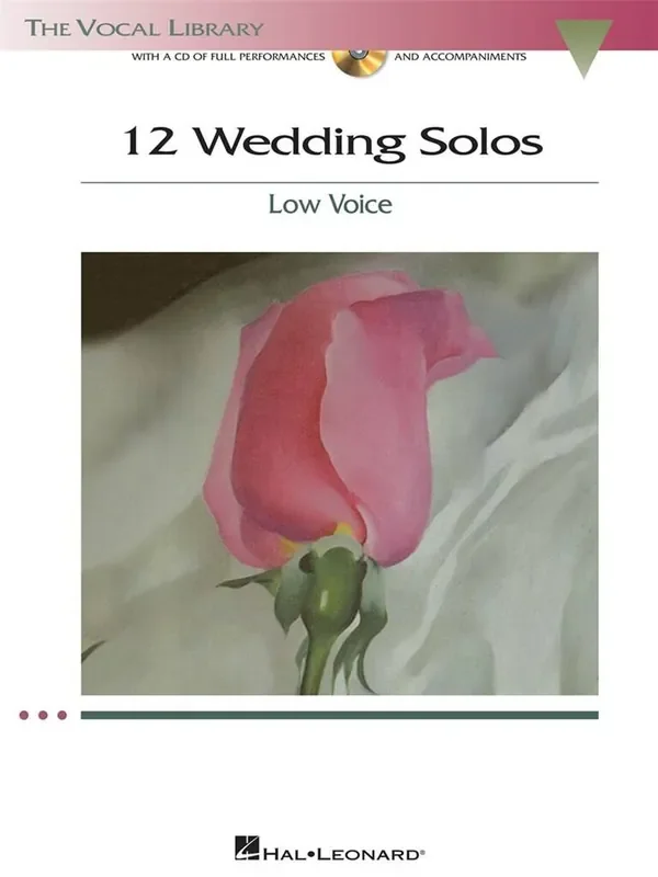 12 Wedding Solos Gesang mit Klavier