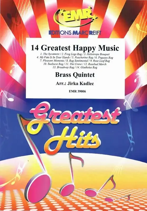 14 Greatest Happy Music (Arr. Jirka Kadlec) Blechbläser Ensemble