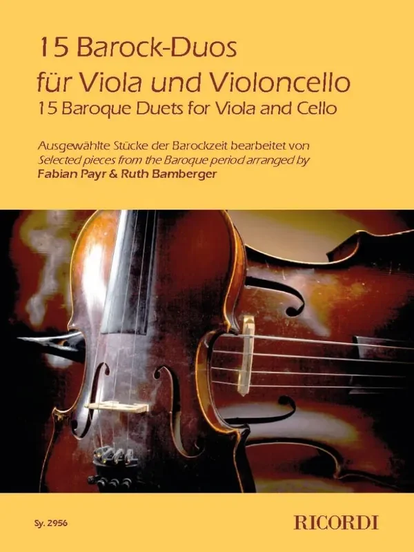 15 Barock-Duos für Viola und Violoncello Streicher Duett