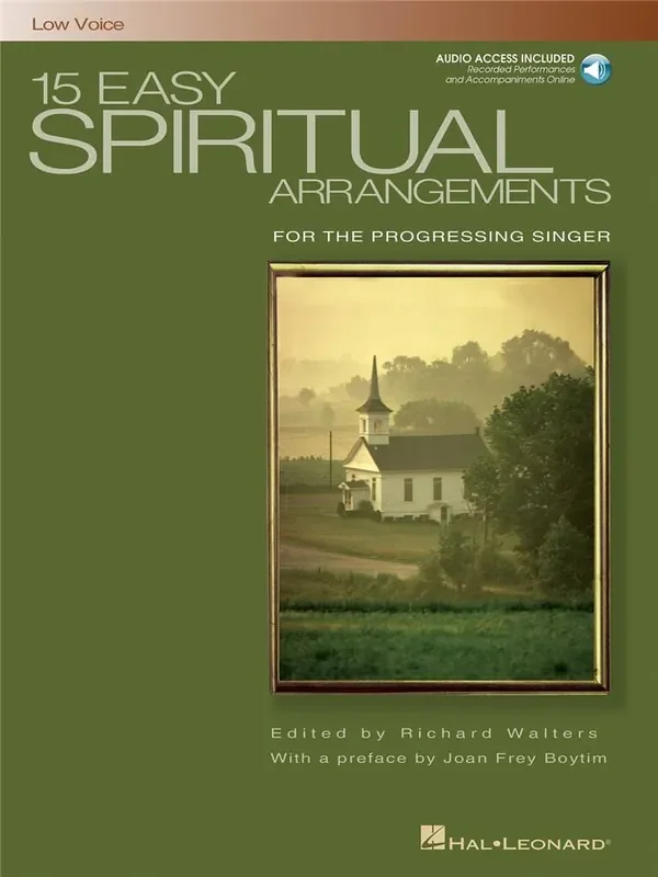 15 Easy Spiritual Arrangements (Arr. Richard Walters) Gesang mit Klavier