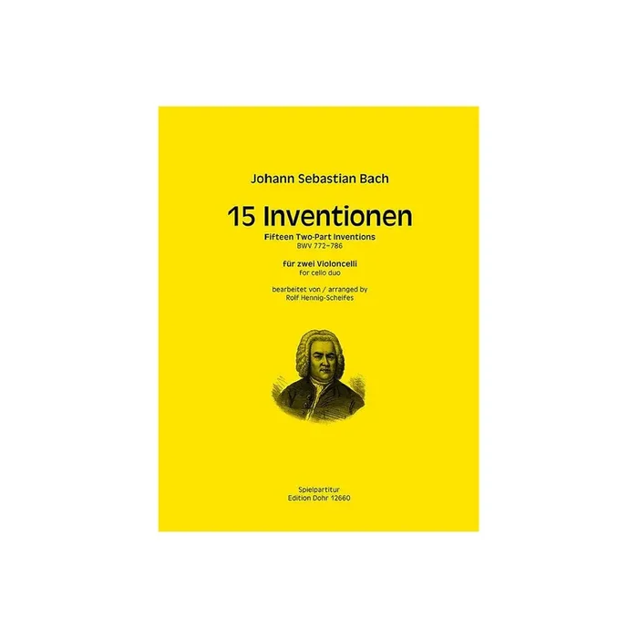 15 Inventionen BWV772-786
