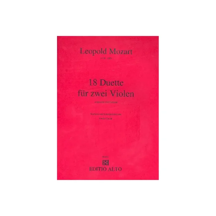 18 Duette für 2 Violinen