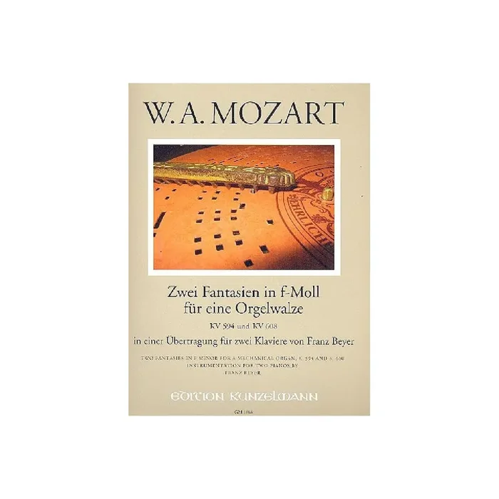 2 Fantasien f-Moll KV594 und KV608