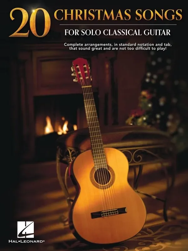 20 Christmas Songs for Solo Classical Guitar Gitarre Solo
