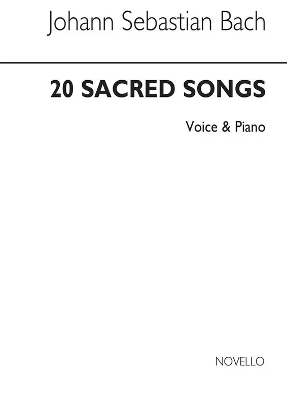 20 Sacred Songs Gesang Solo