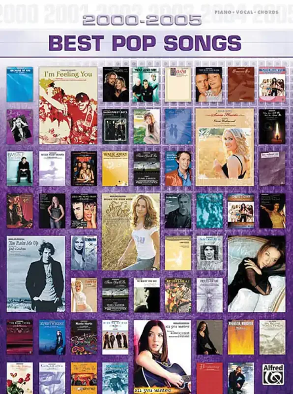 2000-2005 Best Pop Songs Klavier, Gesang, Gitarre (Songbooks)
