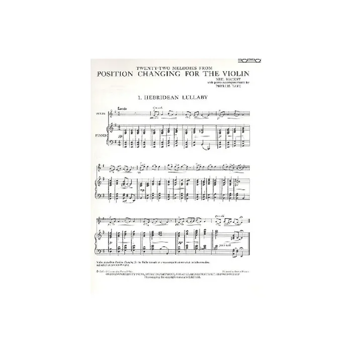 22 Melodies from Position changing