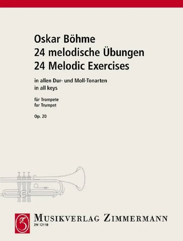 24 Melodic Exercises In All Keys Op 20