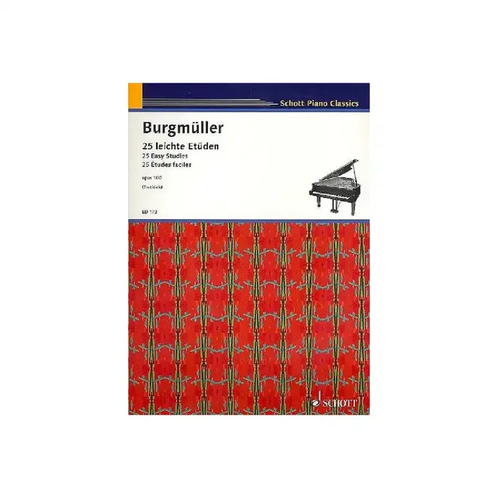 25 leichte Etüden op.100