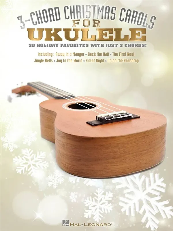 3-Chord Christmas Carols for Ukulele Ukulele Solo
