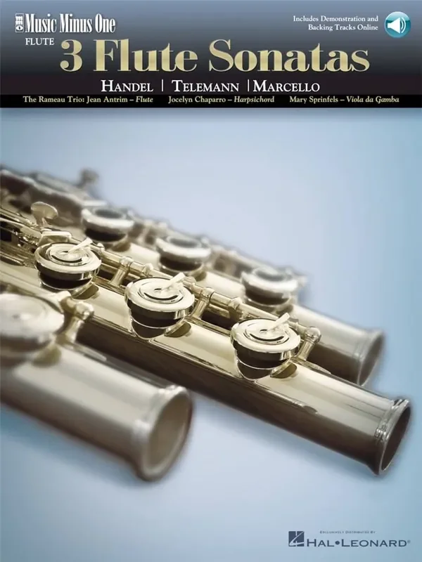 3 Flute Sonatas – Handel, Telemann, Marcello Flöte Solo