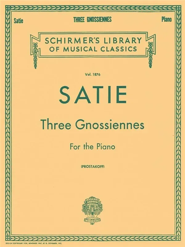3 Gnossiennes