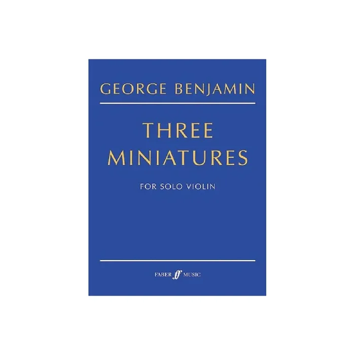 3 Miniatures for solo violin