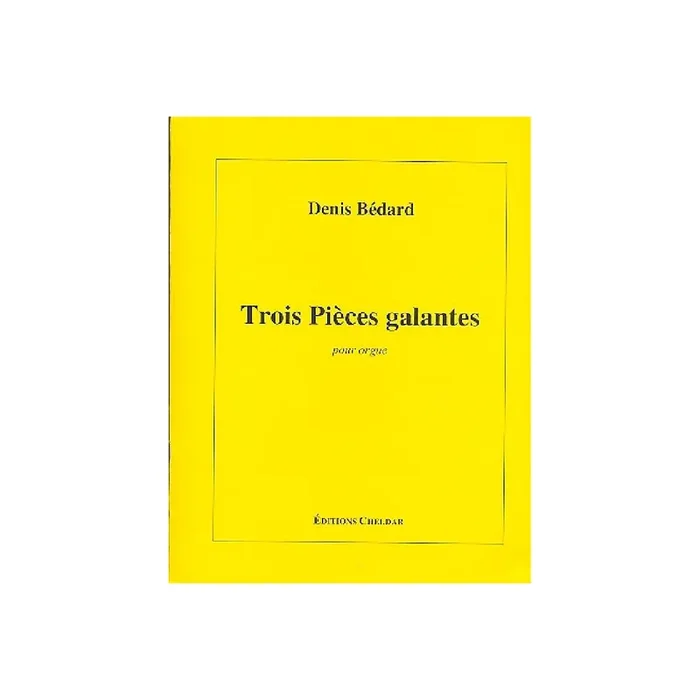 3 pièces galantes pour orgue