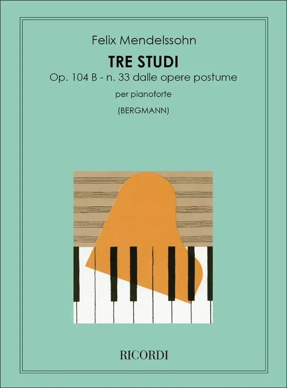 3 Studi Op. 104 B – N. 33 Delle Opere Postume