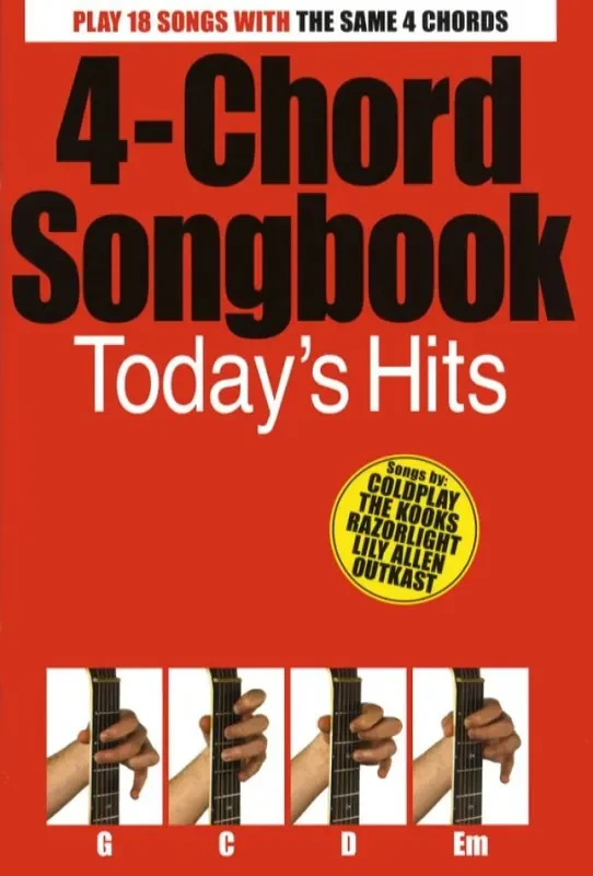 4-Chord Songbook Today‘s Hits Gesang Solo
