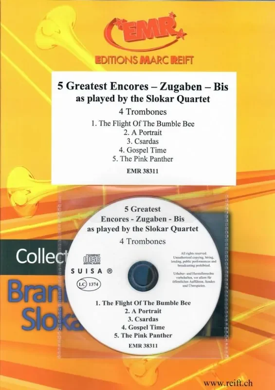 5 Greatest Encores – Zugaben – Bis Posaune Ensemble