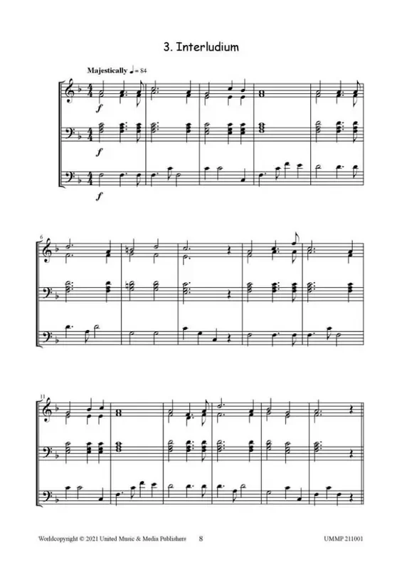 5 Organ Pieces Orgel