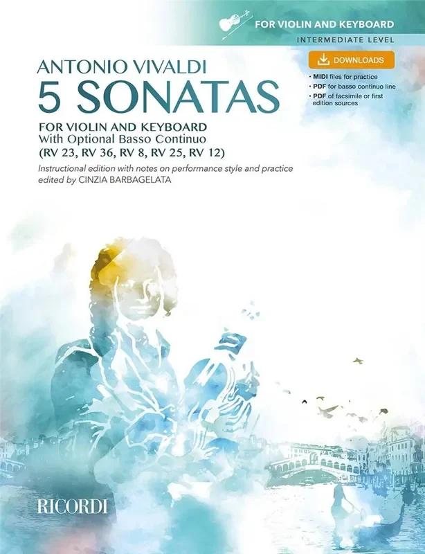 5 Sonatas for violin and keyboard